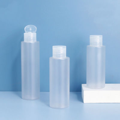 quality Polvo Loción de lujo Eco-amigable Cosméticos personalizados embalaje botellas Impresión en pantalla PET PUMP Sprayer Guangdong EMO 24mm factory